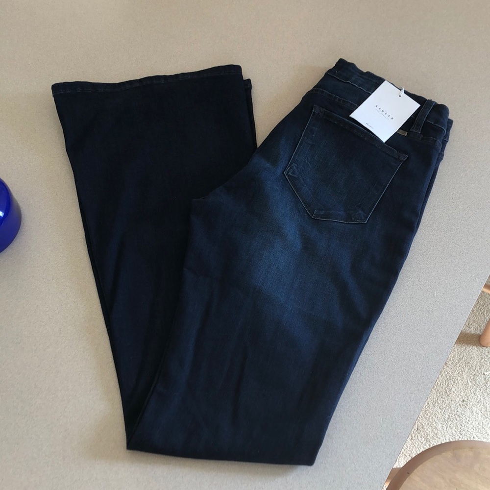 KanCan Dark wash Bellbottoms